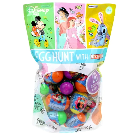 Frankford Disney Easter Egg Hunt with Smarties Candy, 3.17oz