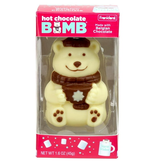 Frankford Holiday Original Milk Chocolate Bomb, Polar Bear 1.6oz
