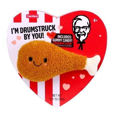 PR Frankford KFC Valentine's Day Candy Heart Box w/Plush, 3.17oz