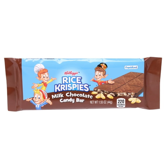 Frankford Kellogg's Rice Krispies Milk Chocolate Candy Bar, 1.55oz