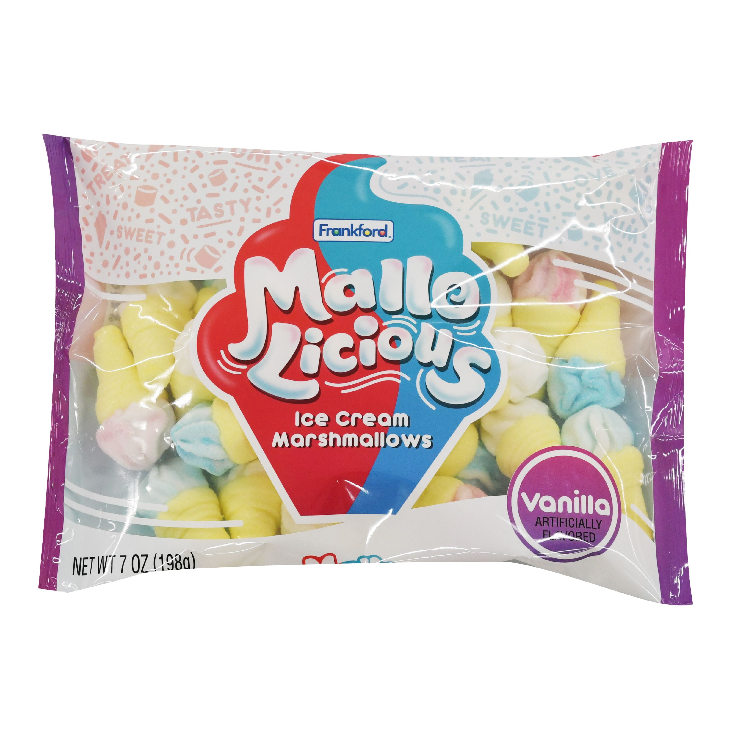 Frankford Mallolicious Ice Cream Marshmallows Cones, 7 oz