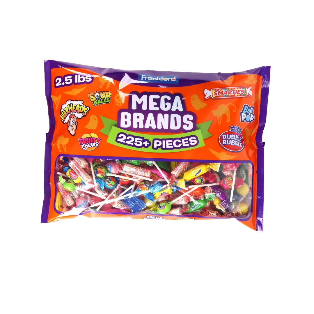 Frankford Mega Brands Pinata and Party Mix Bulk Candy and Gum