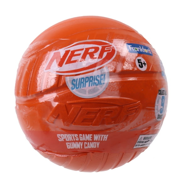 Frankford Nerf Surprise Sports Game with Gummy Candy, 1 Ounce