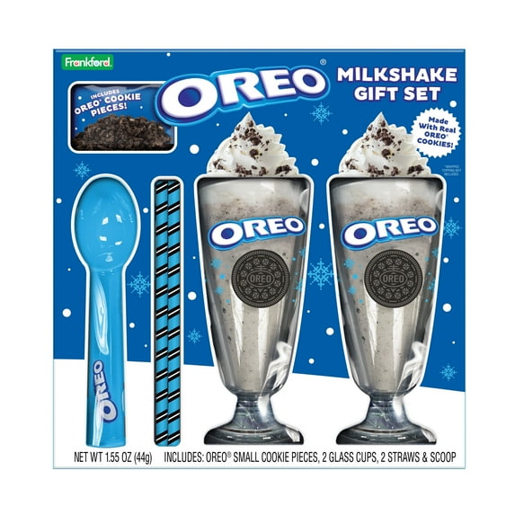 OREO® Milkshake Kit with Mix and Glass by Frankford Candy