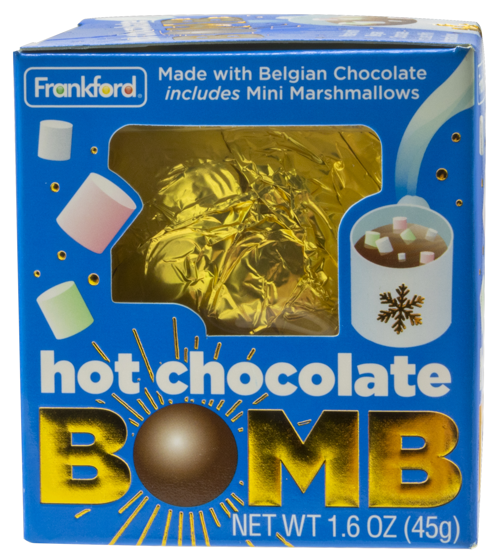 Frankford Original Belgian Milk Chocolate Hot Chocolate Bomb, 1.6 oz - image 1 of 5