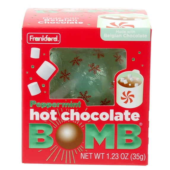 Frankford Original Hot Chocolate Bomb, Pepperming, 1.23 Oz