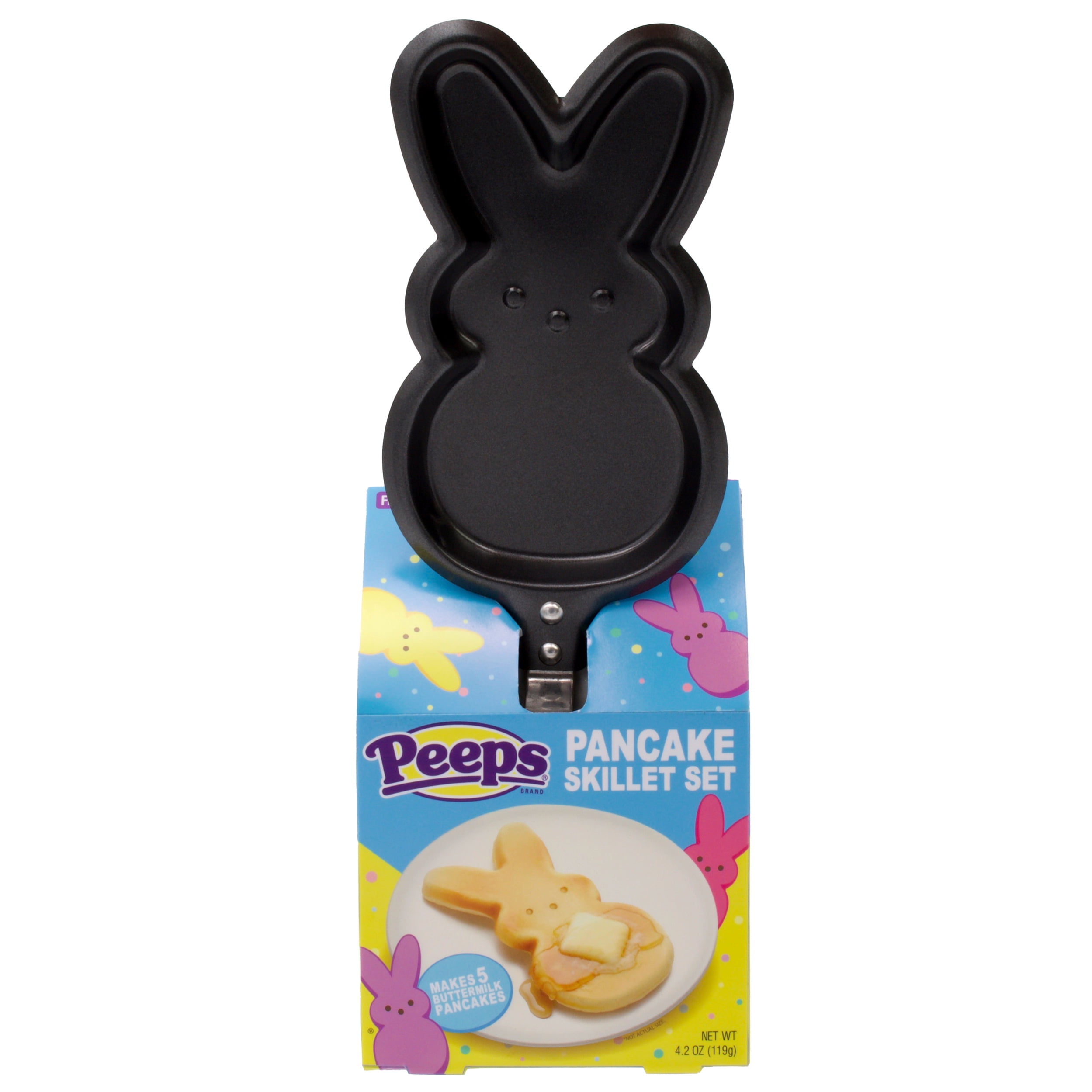Frankford Peeps Buttermilk Pancake Bunny Skillet Gift Set Easter 4.2oz