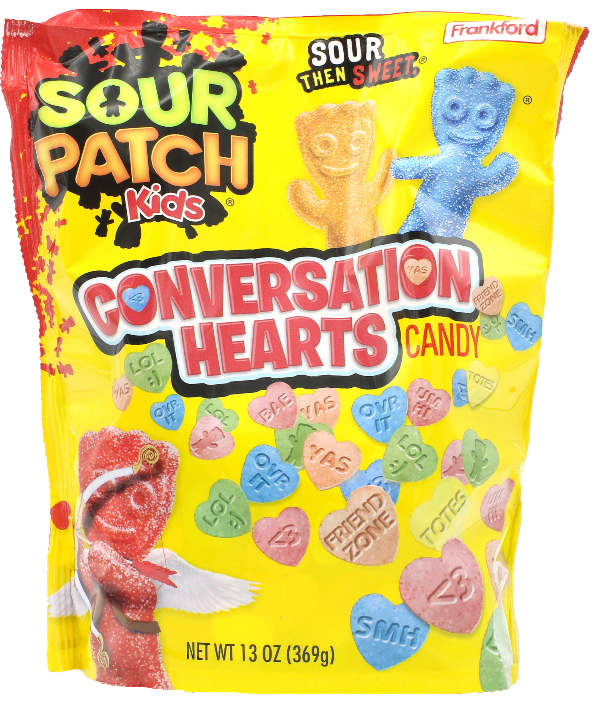 Frankford Sour Patch Candy Conversation Hearts, 13 Oz. - image 1 of 7