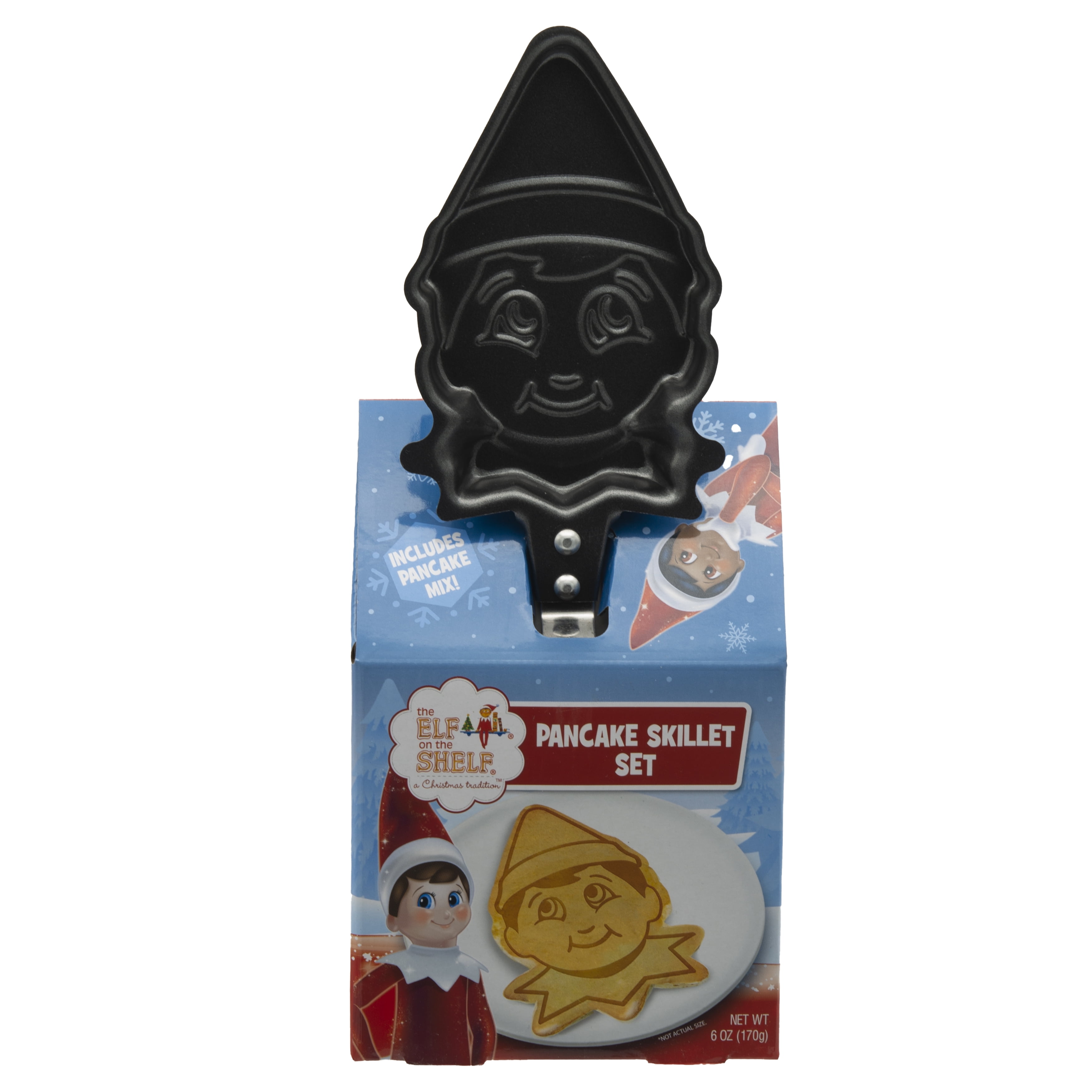 Frankford's Elf on The Shelf Pancake Skillet Gift Set, 6 Ounces