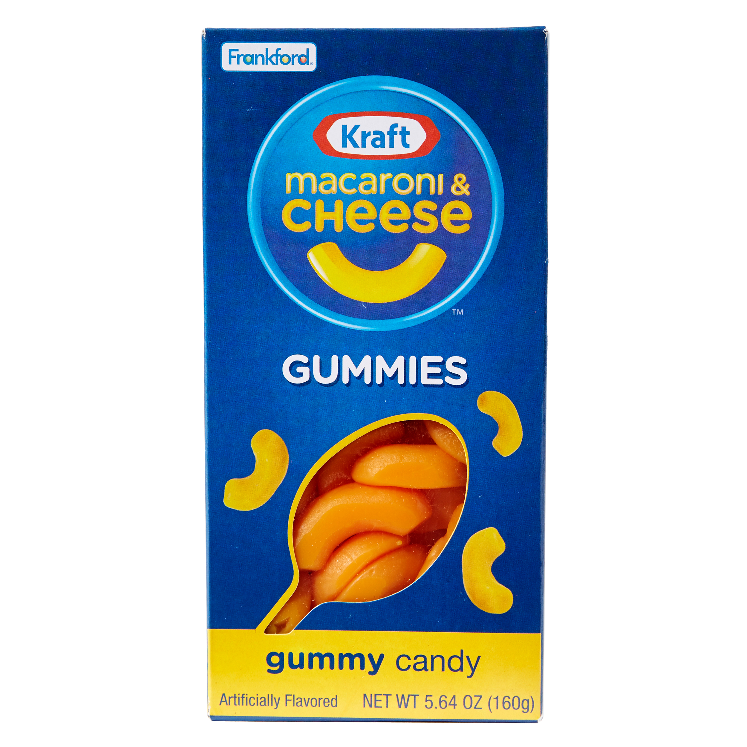 Frankford's Kraft Macaroni & Cheese Gummy Candy Theater Box, 5.64 Ounces - image 1 of 5