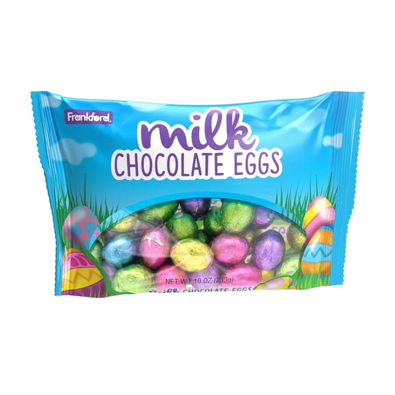Frankford's Milk Chocolate Foiled Egg Bag 10 Ounces
