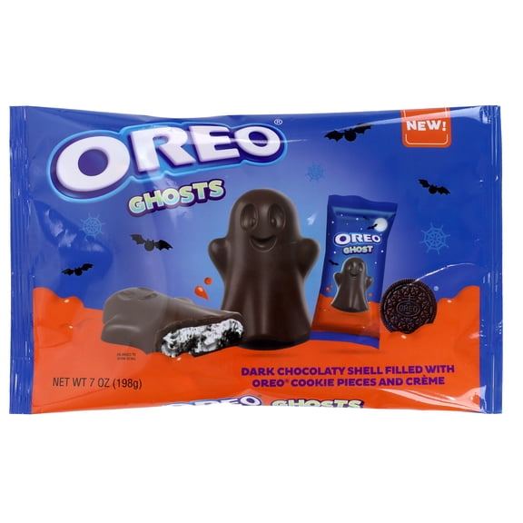 Frankford Oreo Crme Filled Dark Chocolate Ghosts Halloween Bag