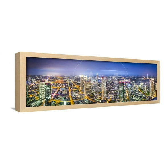 Frankfurt, Germany City Skyline, Framed Art Print Wall Art by SeanPavonePhoto Sold by Art.Com