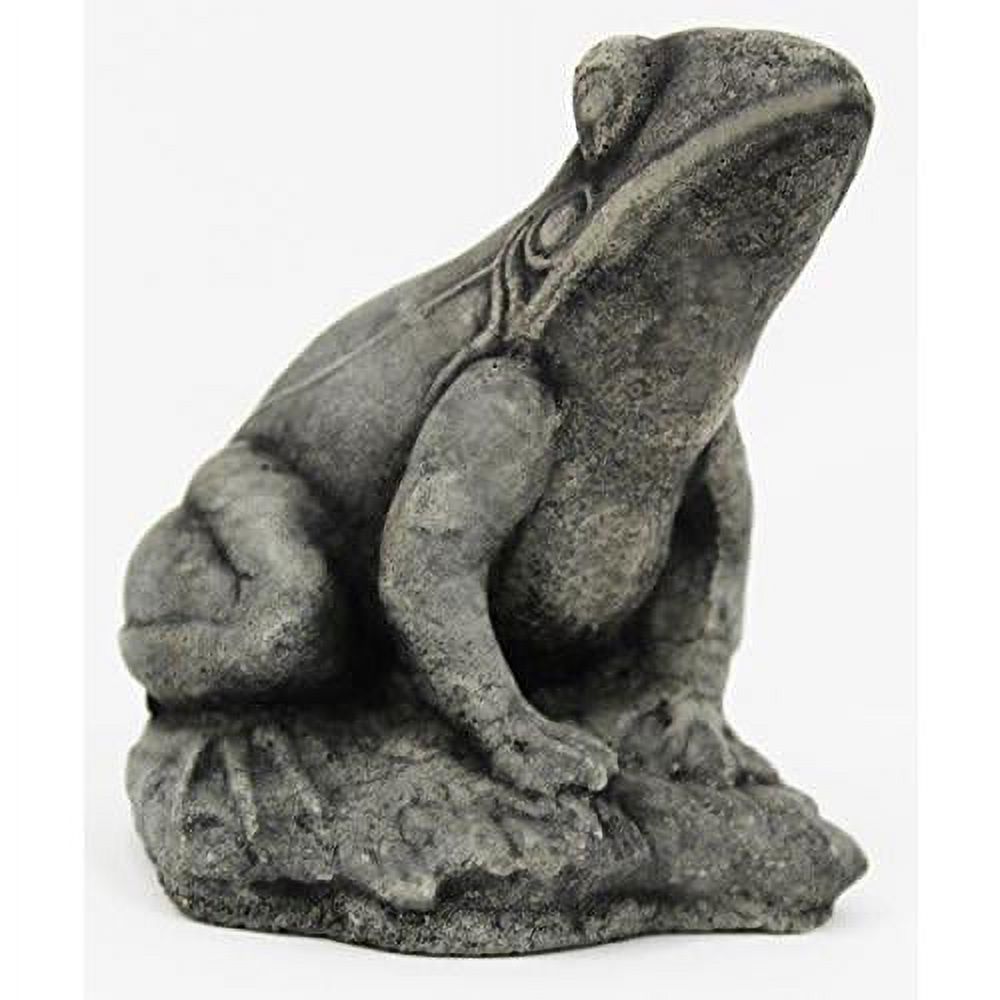 Frankie Frog Garden Frog Concrete Garden Statue Cement Toad Figurine