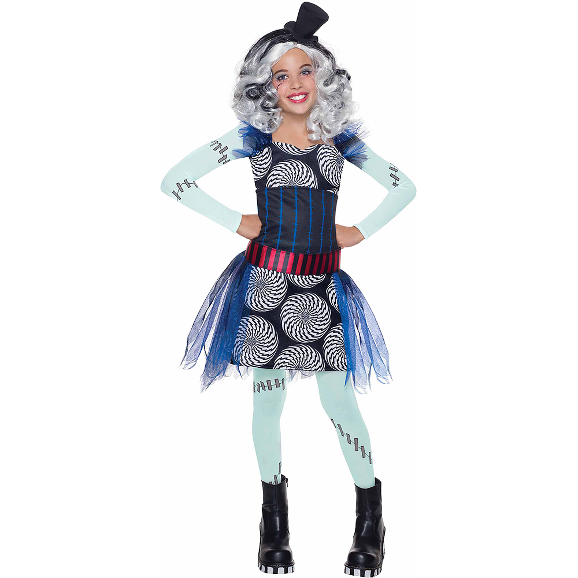 Frankie Stein "Freak du Chic" Child Halloween Dress Up / Role Play Costume - image 1 of 1