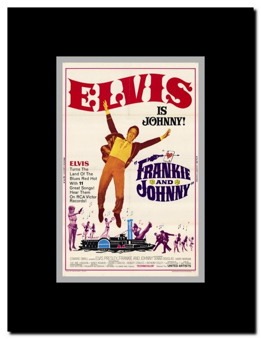 Frankie and Johnny Framed Movie Poster