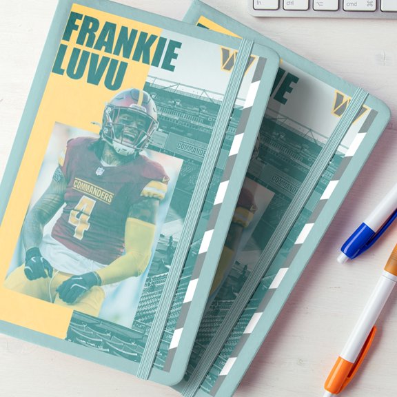 Frankie and Luvu Custom Printed Notebook.