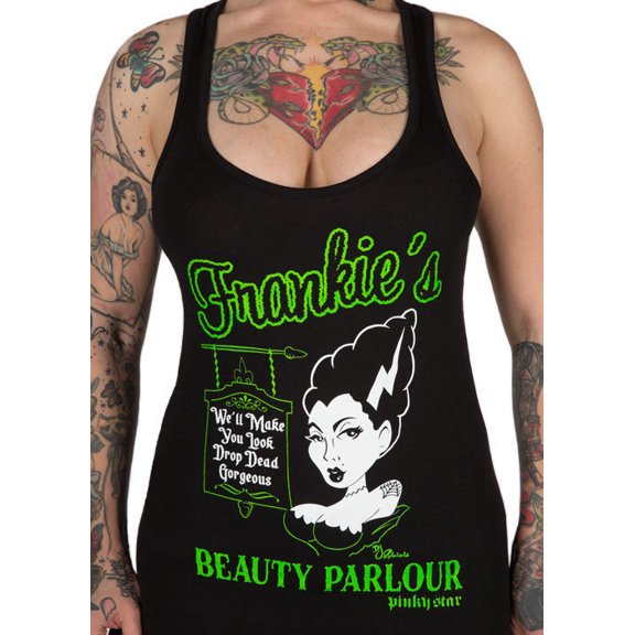 Frankie's Beauty Parlour Racerback Tank Top