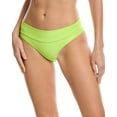 thumbnail image 1 of Frankies womens  Bikinis Gavin Ribbed Bikini Bottom, m, Green, 1 of 3