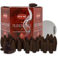 thumbnail image 1 of Frankincense Backflow Incense Cones For Inscent Waterfall Aromatic Insent Smoke Fountain Haze Falls And Mat Bundle, 1 of 5