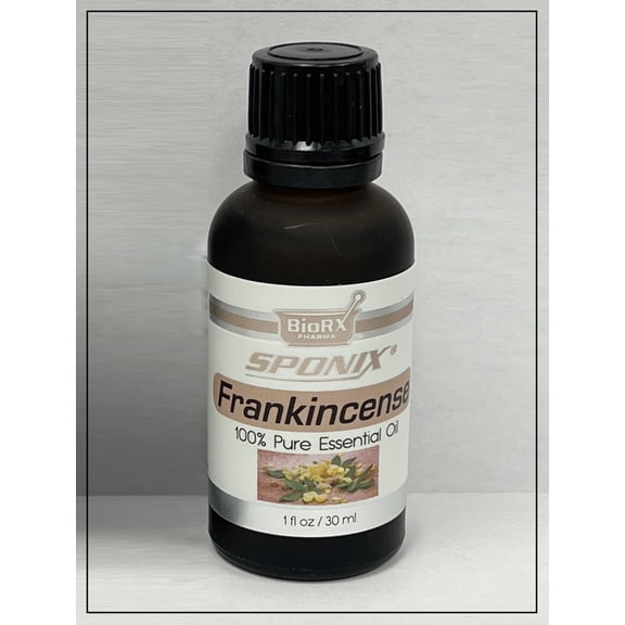 Frankincense Essential Oil Aromatherapy - Made with 100% Pure Therapeutic Grade Essential Oils 30 ml (1 fl oz) by Sponix