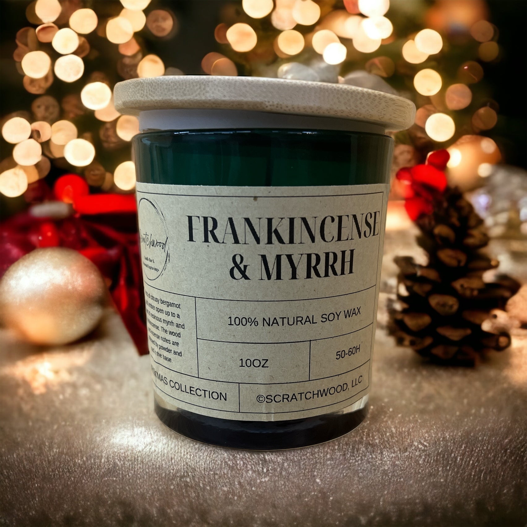 Frankincense & Myrrh 10oz. Candle