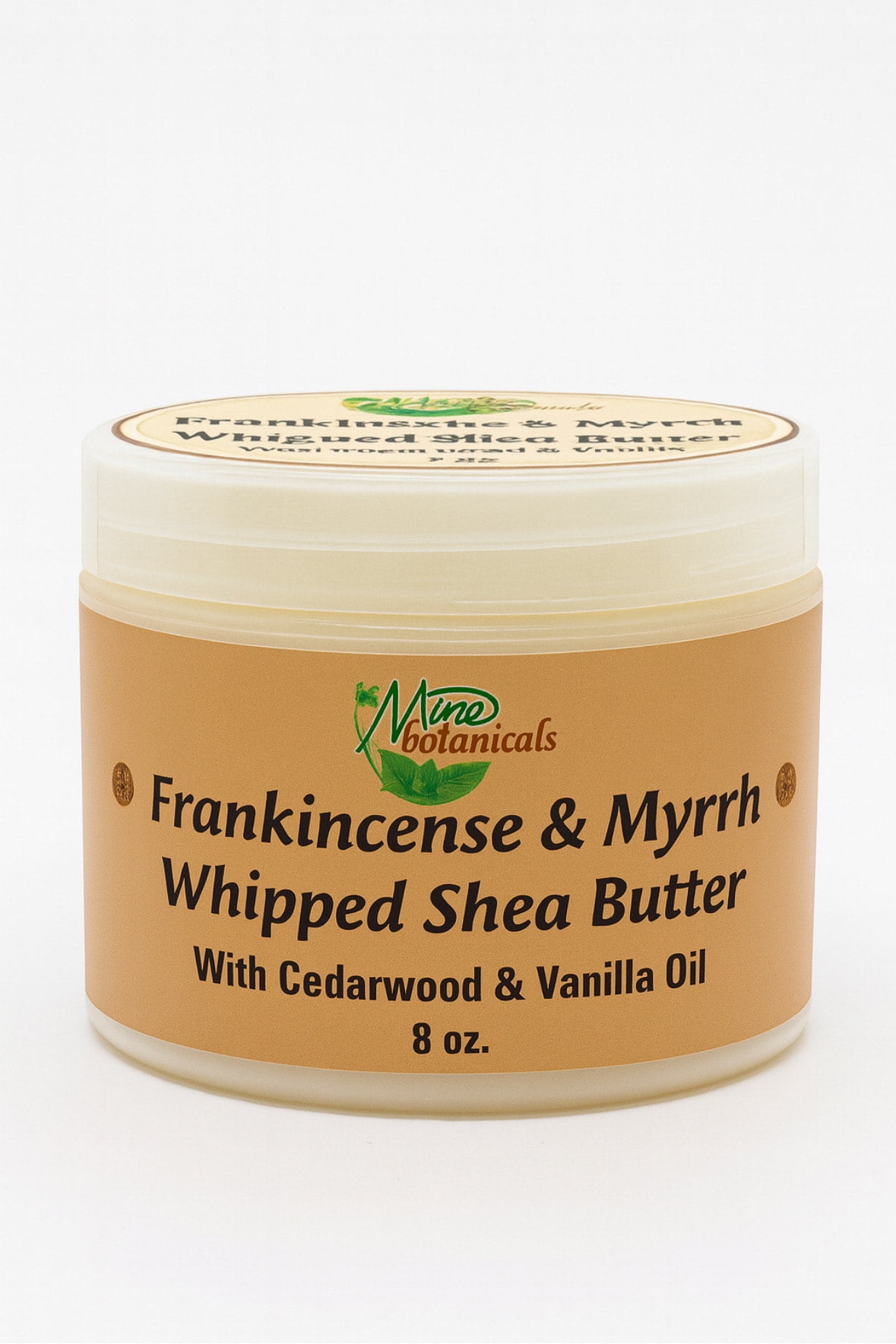 Frankincense & Myrrh Whipped Shea Butter with Cedarwood & Vanilla Oil ...