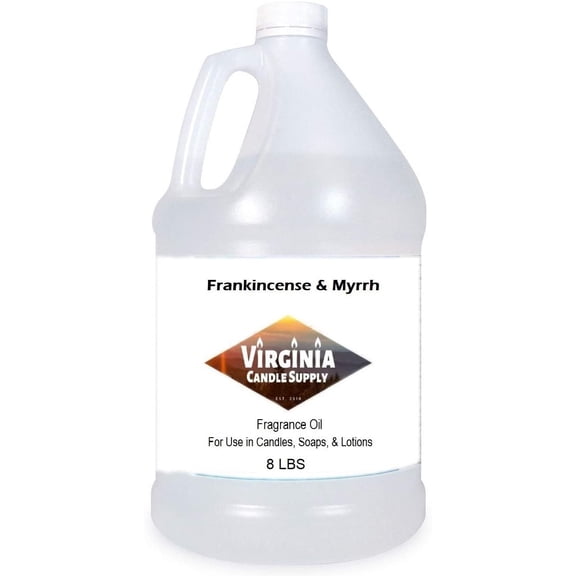 Frankincense & Myrrh8lb Bottle for Candle Making, Soap Making, Tart Making, Room Sprays, Lotions, Car Fresheners, Slime, Bath Bombs, Warmers