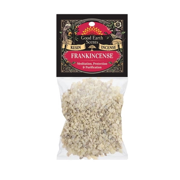 Frankincense Natural Resin Incense 1oz Pack | Premium Plant Resin Incense for Meditation, Church Ceremony or House Cleansing