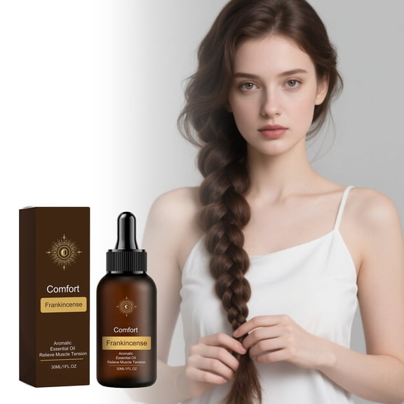 Frankincense Oil 30ml Therapeutic Grade for Aromatherapy Care Relaxation - Essential Oil for Diffuser, Massage, Skin Care, Joint & Muscle Comfort, Stress Relief, Home Wellness Use