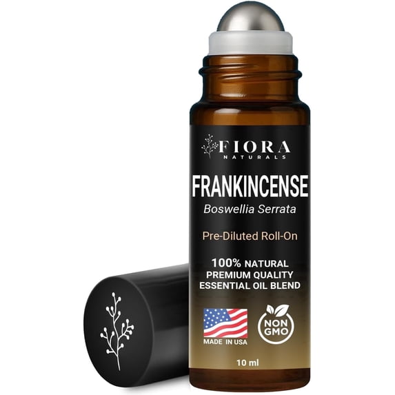 Frankincense Roll On – Pre-Diluted Frankincense Oil Essential Oil for Skin Care, Aromatherapy Roller, Frankincense Roller Ball
