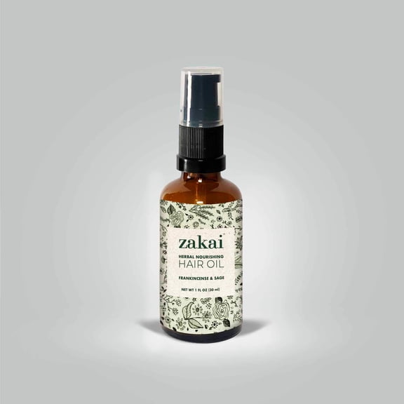 Frankincense Sage Herbal Nourishing Hair Oil 1 fl oz