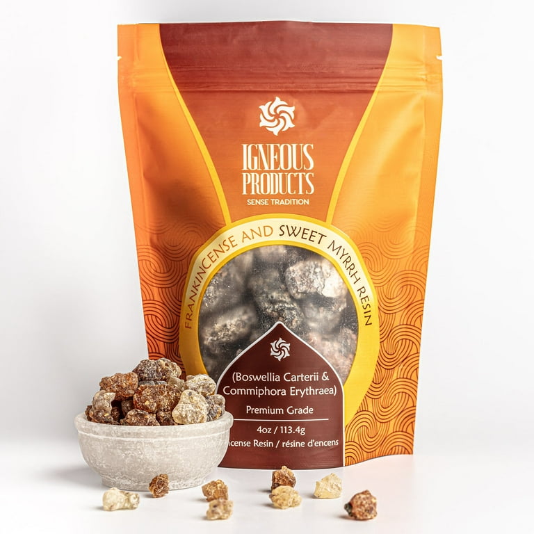 Igneous Products Frankincense Resin, Sweet Myrrh Resin, Somalia