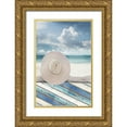 thumbnail image 1 of Franklin 11x14 Gold Ornate Wood Framed with Double Matting Museum Art Print Titled - Beachside II, 1 of 4