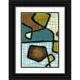 thumbnail image 1 of Franklin 18x24 Black Ornate Wood Framed with Double Matting Museum Art Print Titled - Interlace I, 1 of 4