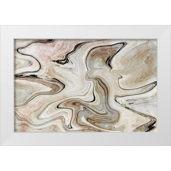 Franklin 32x22 White Modern Wood Framed Museum Art Print Titled - Euroslide