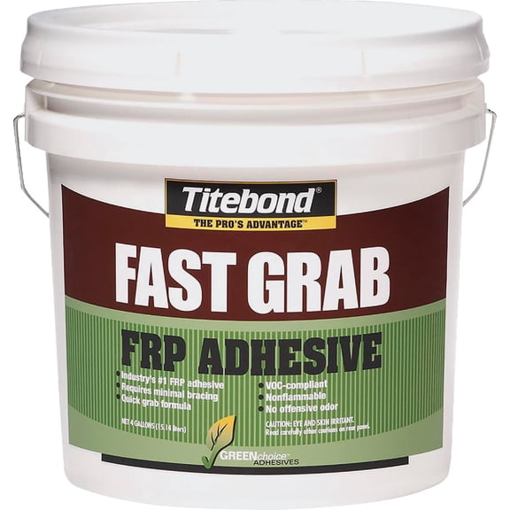 Franklin 4054 Titebond Greenchoice Fast Grab FRP Adhesive Residential Use, Standard Application