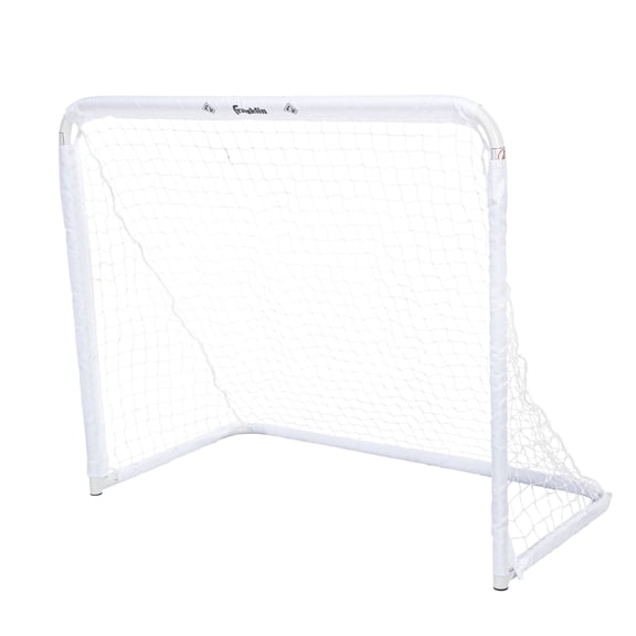 Franklin Sports Steel Goal - All Sport Soccer Lacrosse Field Hockey and Street Hockey Goal - 50" x 42" Youth Net for Backyard Games + Practice