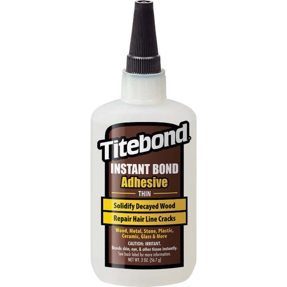 Titebond Instant Bond Wood Adhesive, Thin Viscosity