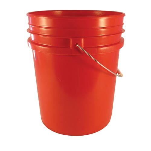 Franklin - 86160 - 5 gal Red FDA Food Storage Pail