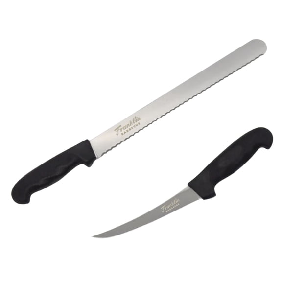Franklin Barbecue Slicer + Prep Knife Bundle, 2 Pack