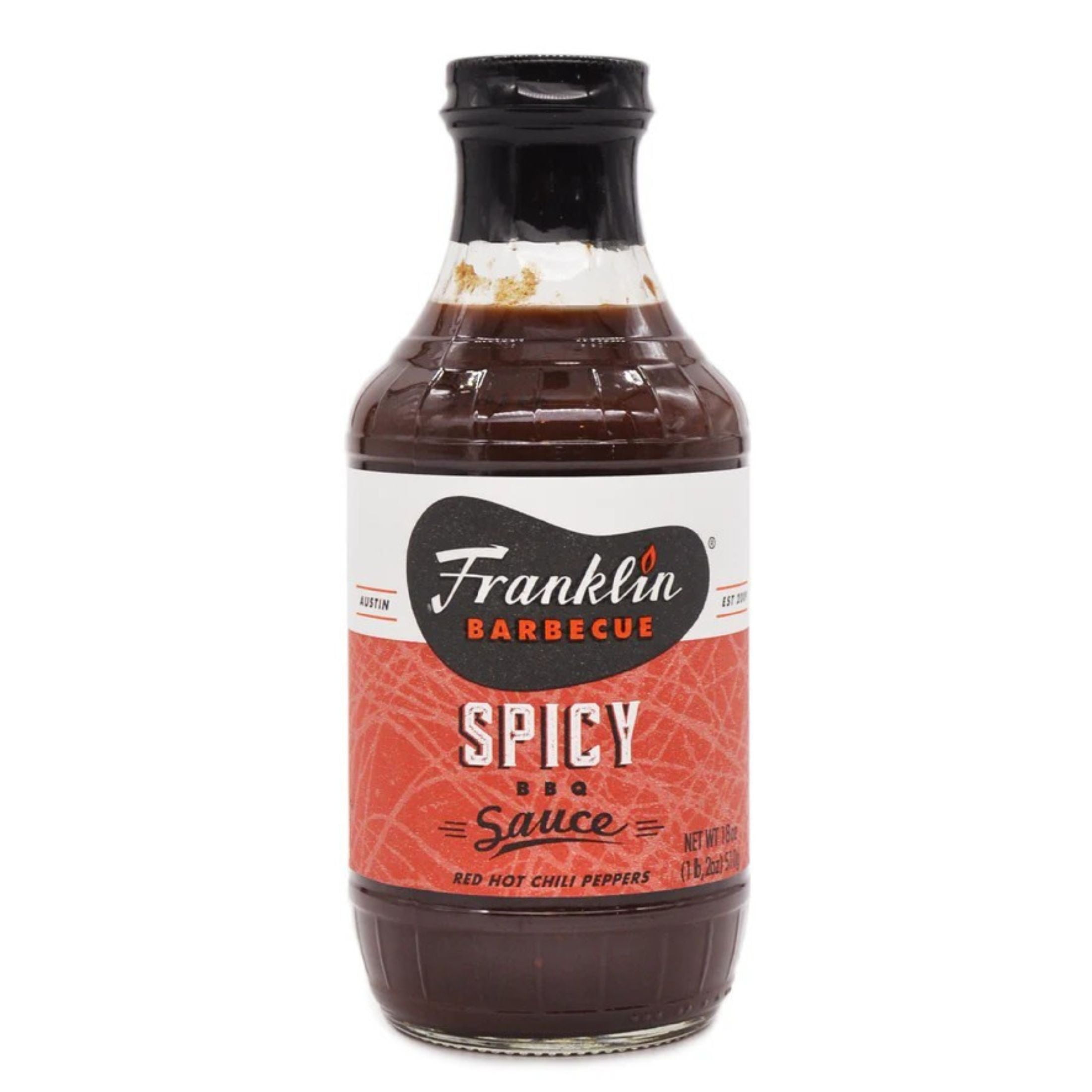 Franklin Barbecue Spicy BBQ Sauce, 18 OZ