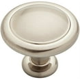 thumbnail image 1 of Franklin Brass 1-1/4" Round Ringed Knob in Satin Nickel, 25-Pack, 1 of 7
