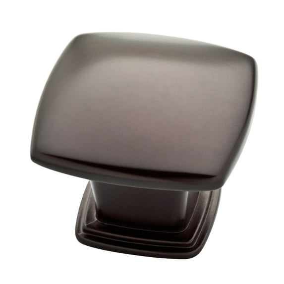 Franklin Brass 1-1/5" Soft Square Knob in Dark Oil Rubbed Bronze, 10-Pack