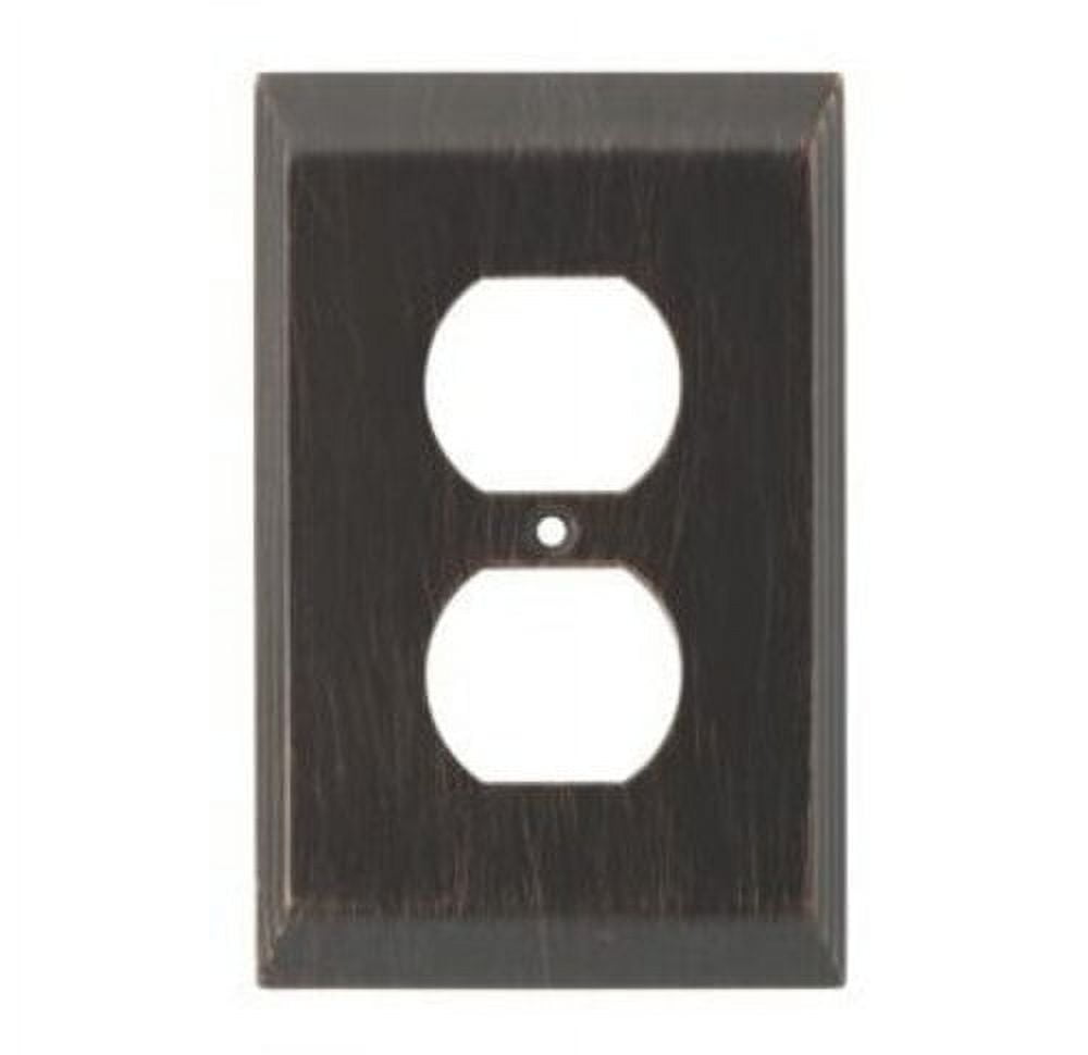 Franklin Brass 126406 Stately Series Single Duplex Wall Plate - Bronze