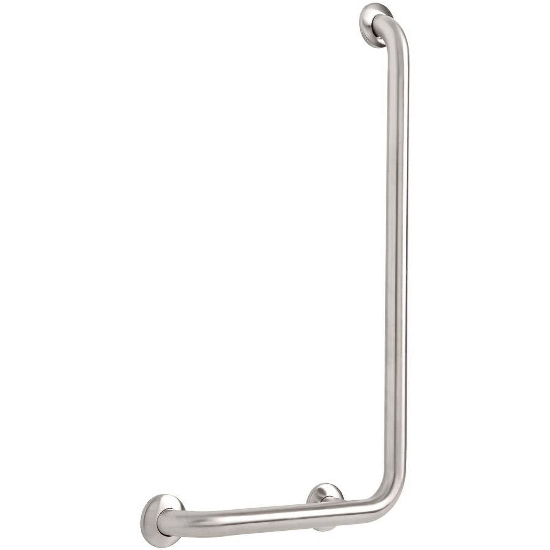 Franklin Brass 32" x 16" x 1.5" 90Degree Angled Grab Bar Stainless