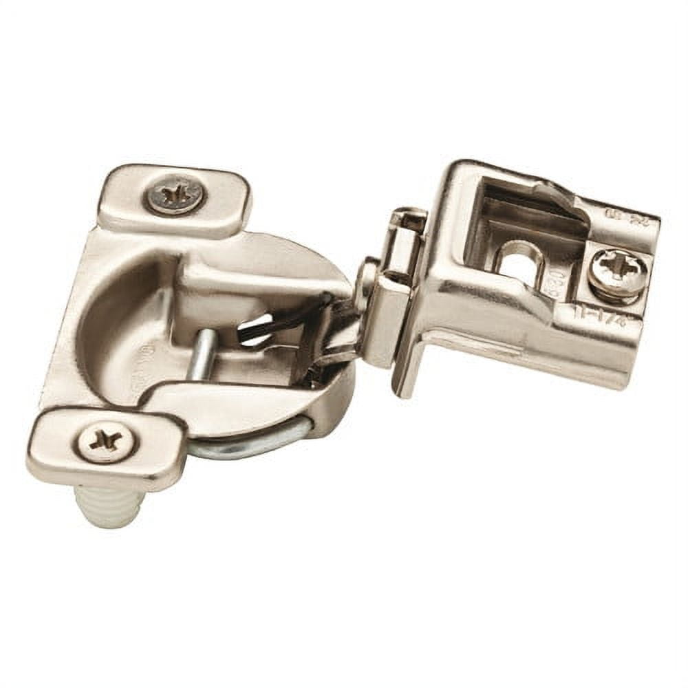 Franklin Brass 35mm 105 Degree 11/4" Overlay Hinge in Nickel Plated