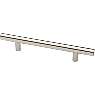 Franklin Brass Simple Modern Square 5-1/16-in Center to Center Matte Black  Rectangular Handle Drawer Pulls (10-Pack) in the Drawer Pulls department at