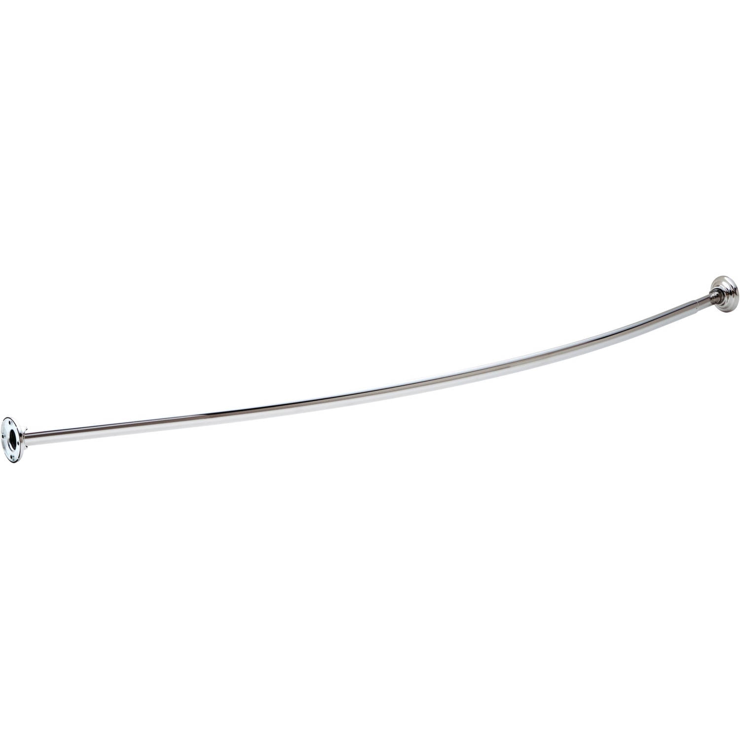 60" Curved Fixed Shower Curtain Rod