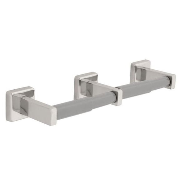Franklin Brass 5507B Triple Post Toilet Paper Holder in Polished Stainless